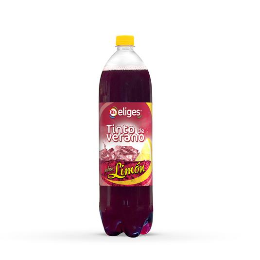 Tinto de verano sabor limón sin alcohol 1,5L