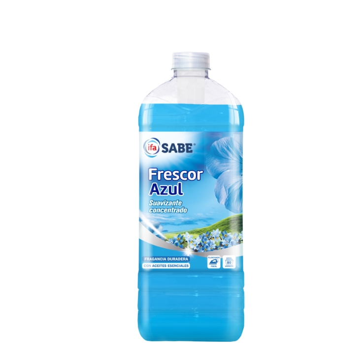  SUAVIZANTE CONCENTRADO AZUL 80 LAVADOS BOTELLA 1,7 L