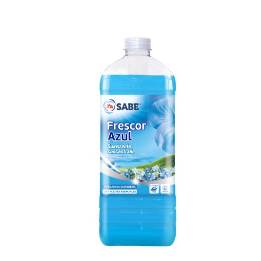  SUAVIZANTE CONCENTRADO AZUL 80 LAVADOS BOTELLA 1,7 L