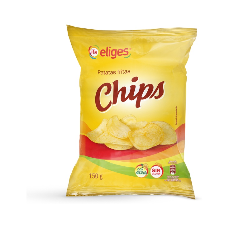 Patatas fritas chip bolsa 150g