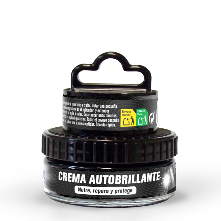 KIT AUTOBRILLANTE CON APLICADOR NEGRO 50 ML KIT AUTOBRILLANTE CON APLICADOR NEGRO 50 ML