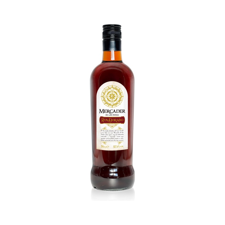 Ron dorado mercader de las islas botella de 70cl