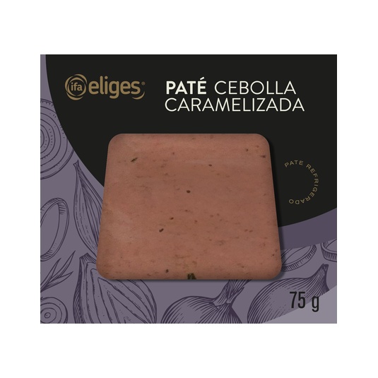 PATE CON CEBOLLA CARAMELIZADA REFRIGERADO 75G