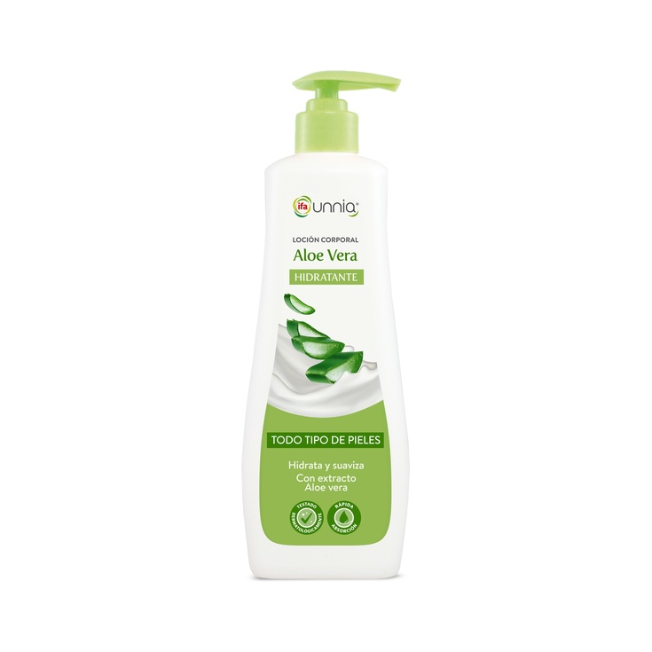 Loción Corporal Hidratante de Aloe Vera con Dosificador 590 