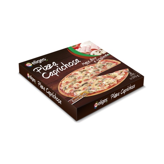 PIZZA CAPRICHOSA CONGELADA CAJA 370G