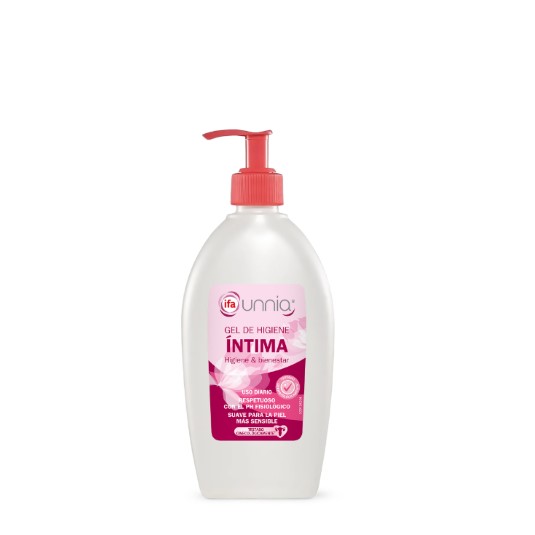 Gel de higiene intima con dosificador
