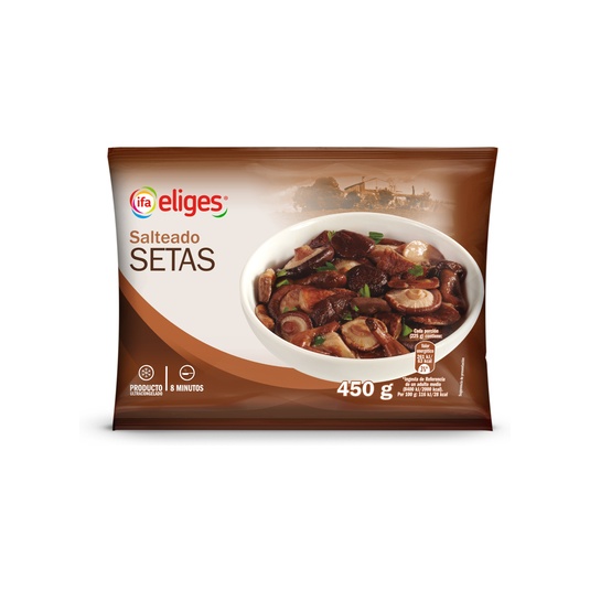 Salteado de Setas Congelado Bolsa 450 g