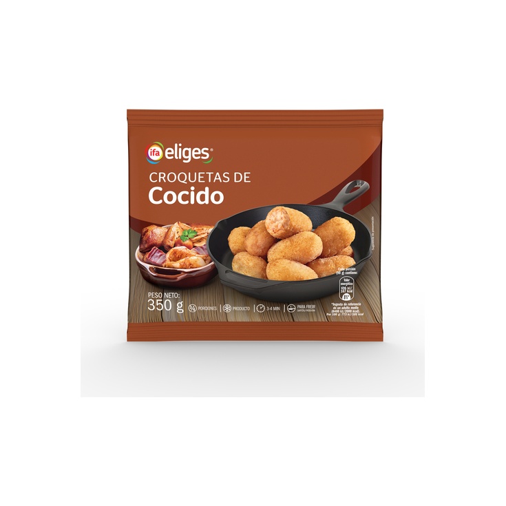 Croquetas de Cocido Bolsa 350 g