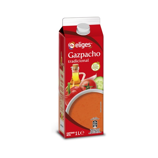Gazpacho Pasteurizado Brik 1 L