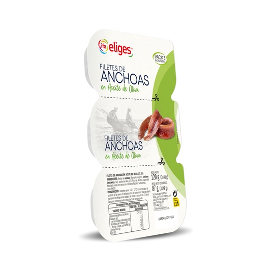 Anchoas en Aceite de Oliva Pack de 3 Unidades de 29 g