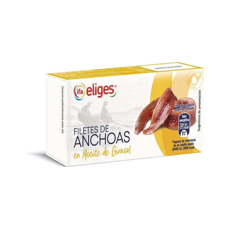 Anchoas en Aceite Vegetal 23 g