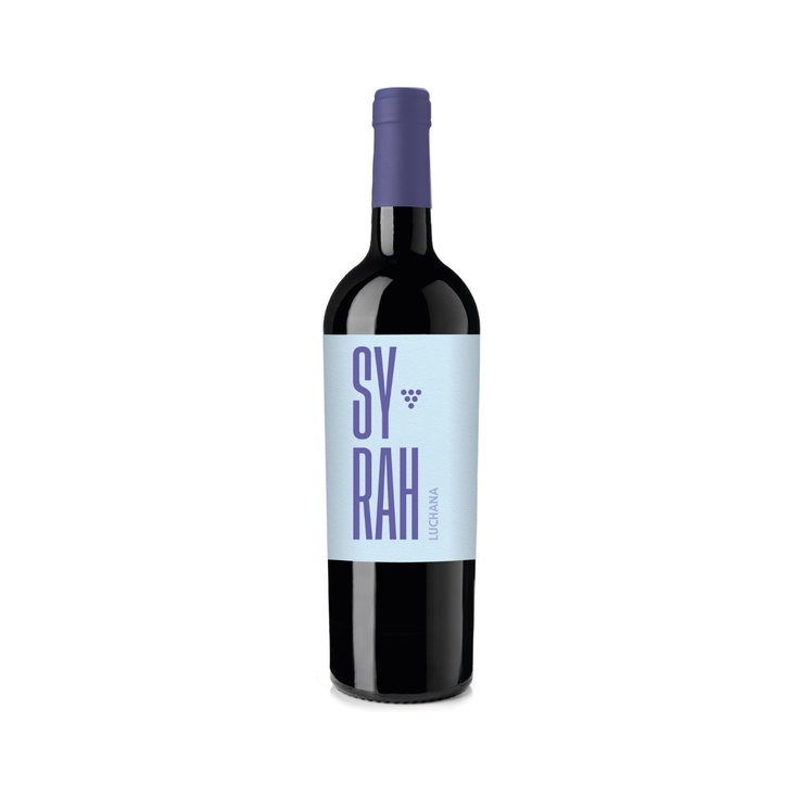 LUCHANA VINO TINTO SYRAH BOTELLA 75 CL