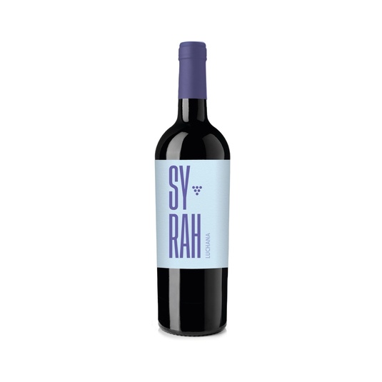 LUCHANA VINO TINTO SYRAH BOTELLA 75 CL