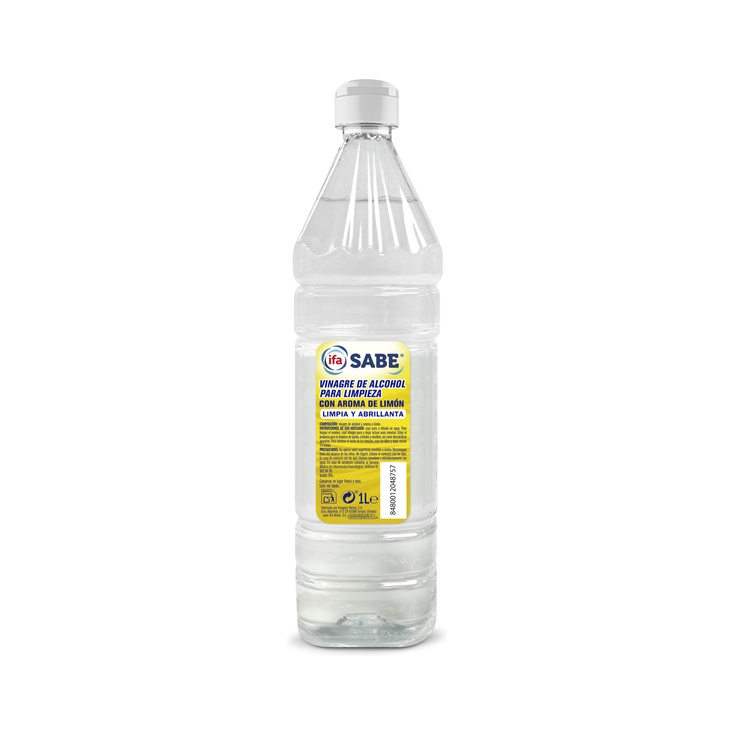 VINAGRE DE LIMPIEZA AROMATIZADO LIMON BOTELLA 1L