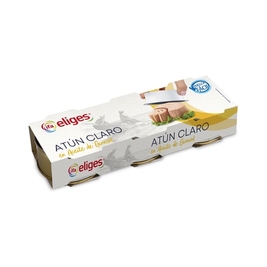 Atún Listado con Tomate Pack de 3 Unidades de 80 g