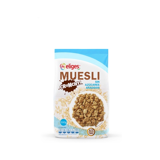 Muesli Crujiente Bolsa Sin Azucares Añadidos Eliges