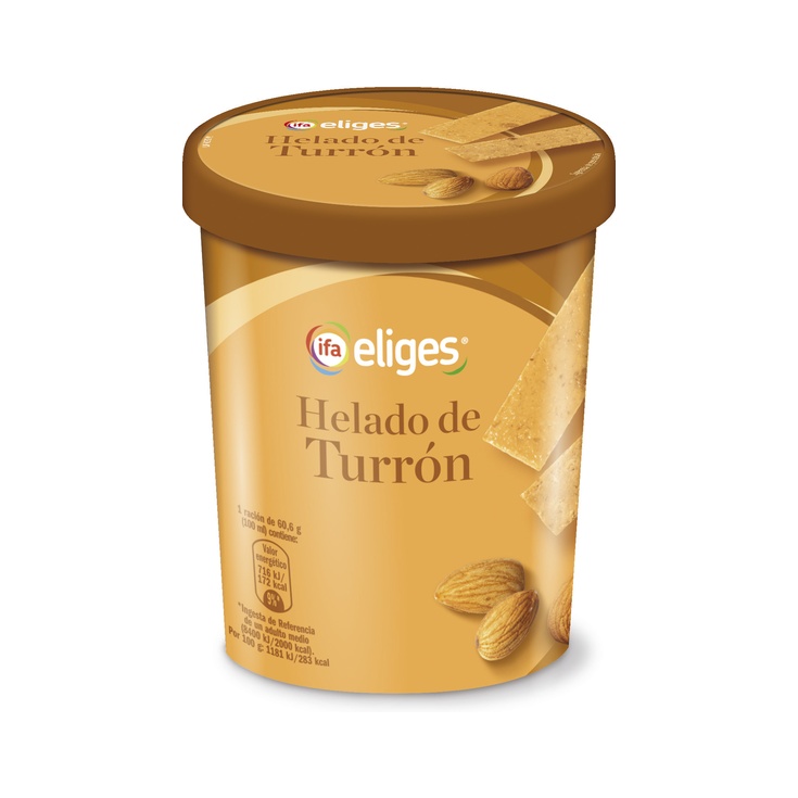 Helado de Turron tarrina 500ml