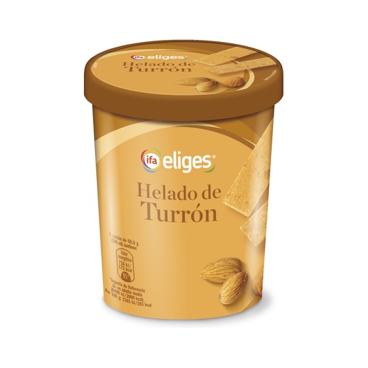 Helado de Turron tarrina 500ml