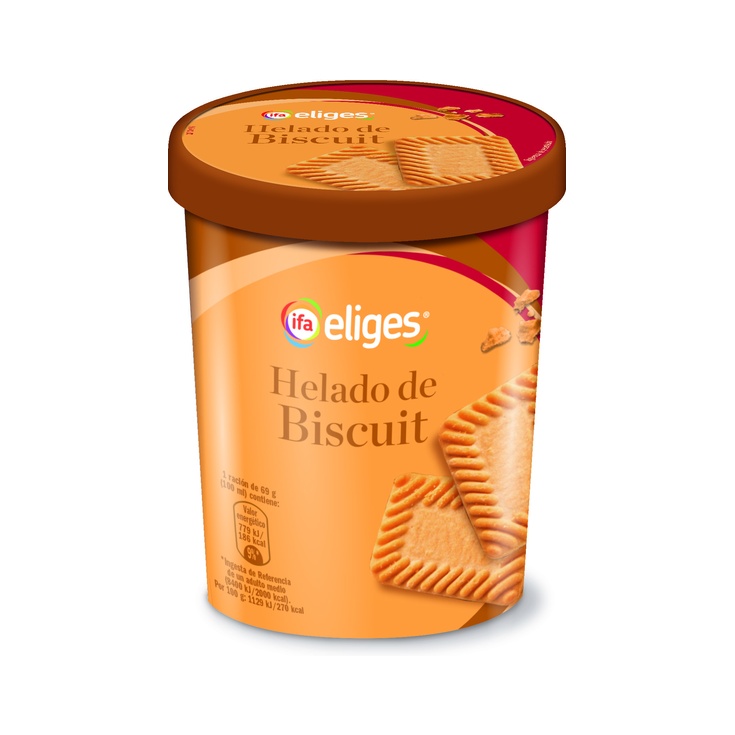 Helado Sspeculoos Tarrina 500 ml