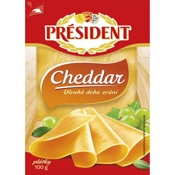 Queso cheddar en lonchas 100g