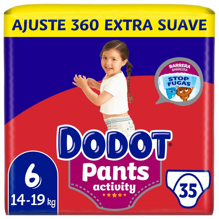 Pants pañales de 14 a 19 kg - 35 uds