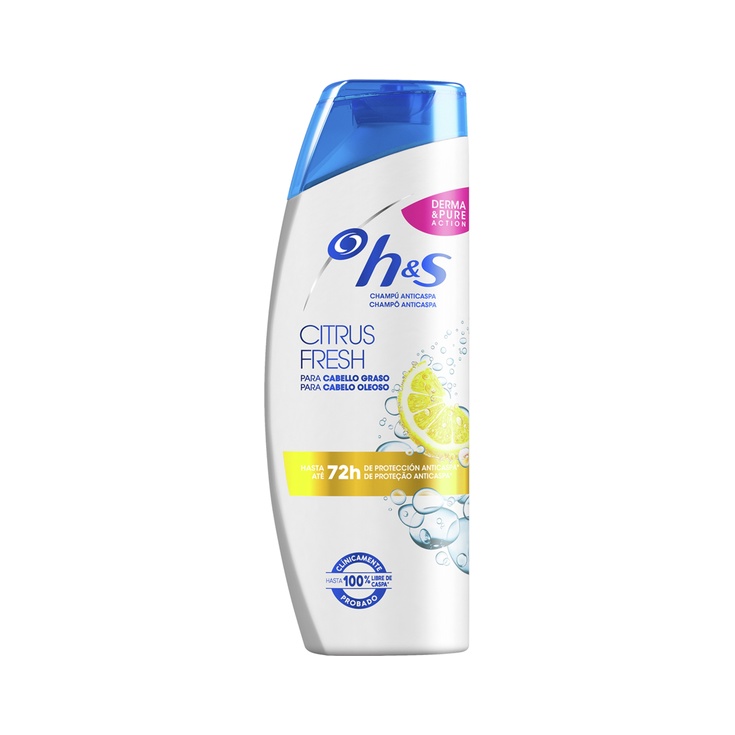 Champú anticaspa citrus fresh 330 ml