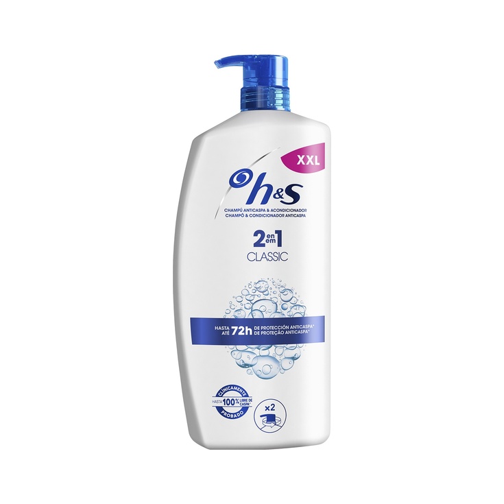 Champú anticaspa y acondicionador 2 en 1 Classic 
