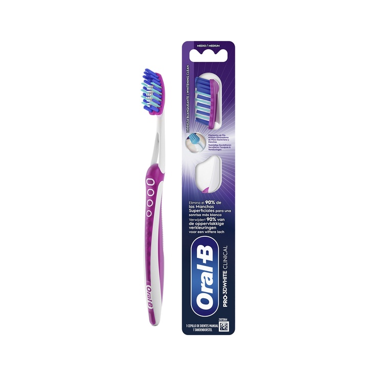 Cepillo dental Pro Expert Pro 3DWhite Clinical blister