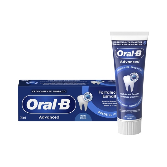 Oral-b Dentífrico Advanced Fortalece Esmalte 75 Ml