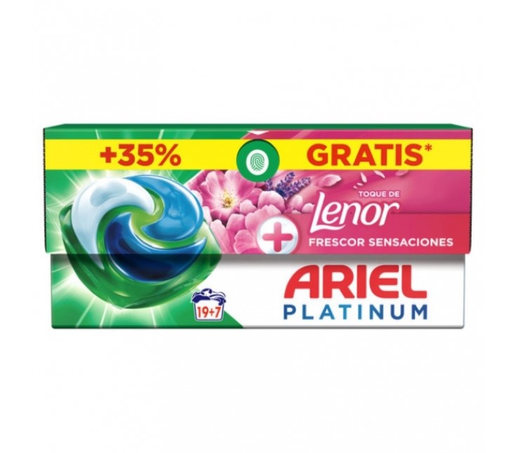 Cápsulas detergente sensaciones- 19+7