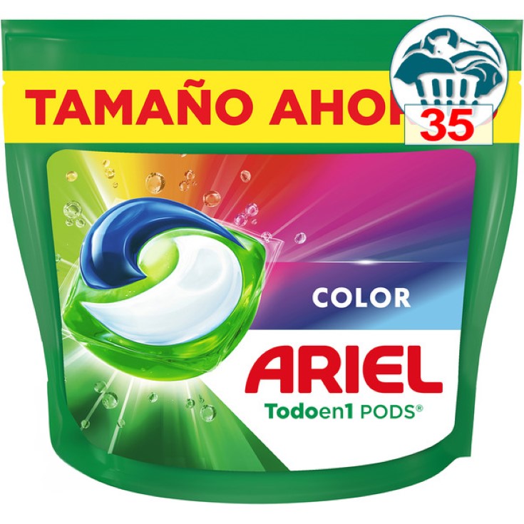 Cápsulas detergente Todo en 1 Ariel - 35 lavados