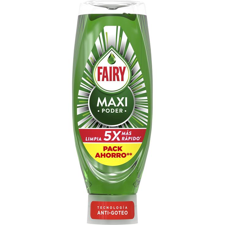 Lavavajillas a mano concentrado Maxi Poder anti-goteo