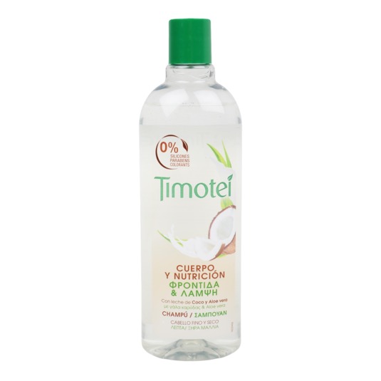 Champú Leche de Coco y aloe vera 400ml