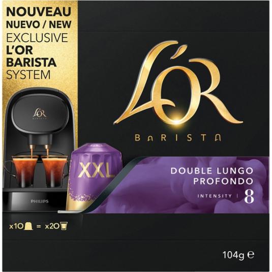 Café Cápsulas Double Lungo Profondo Barista XXL 10 