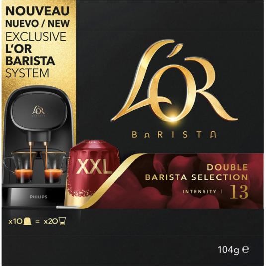 Café Cápsulas Double Barista Selección XXL 10 uds