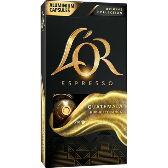 Cápsulas Guatemala L´Or Espresso - 10 uds