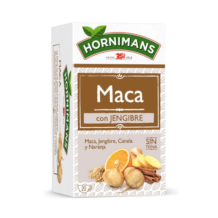Infusión Maca con Jengibre, Can 20 uds Infusión Maca con Jengibre, Can 20 uds