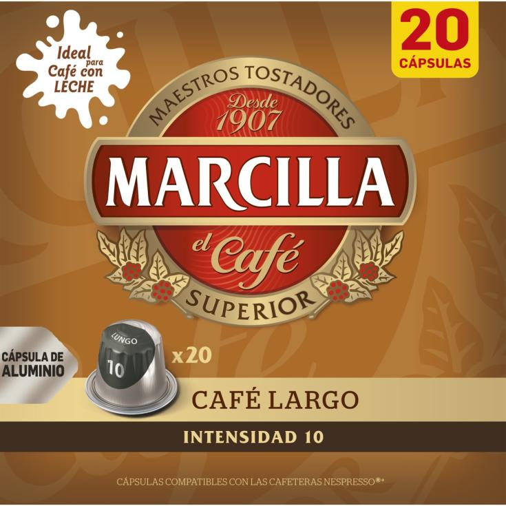 Cápsulas Café Largo 20 uds