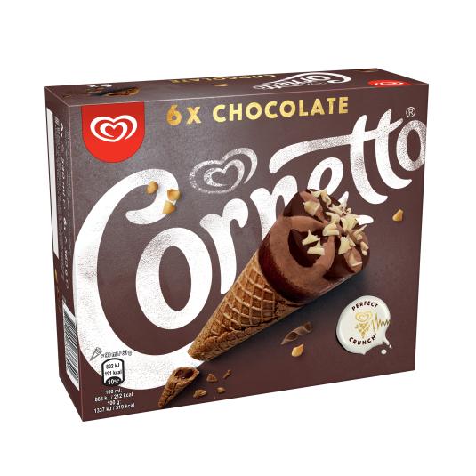 Conos de Chocolate - Cornetto - 6x90ml