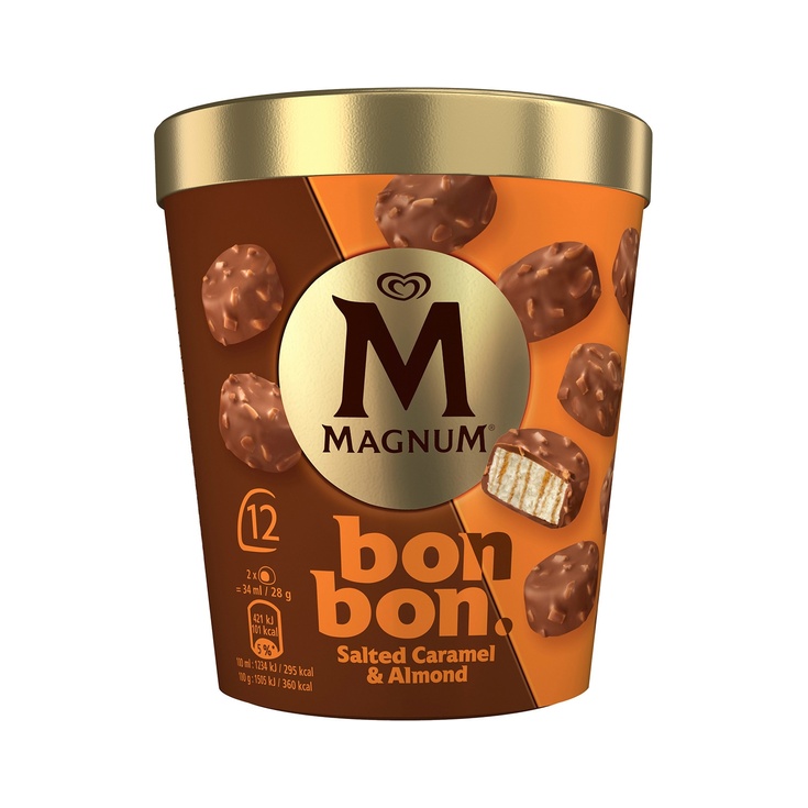 bombones helados salted caramel & almond 204ml
