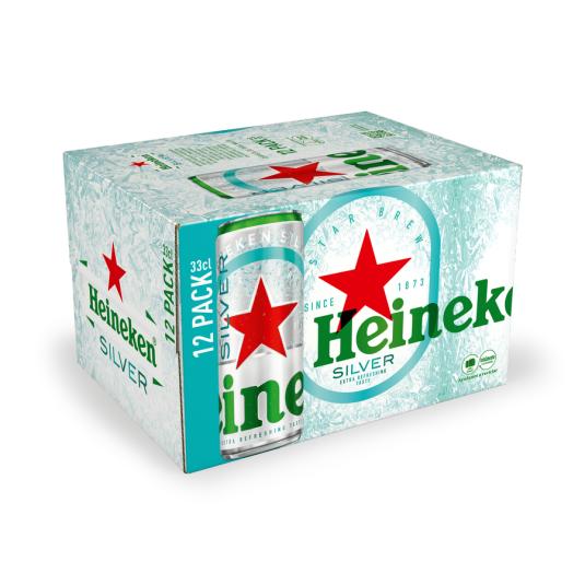 Cerveza Silver - Heineken - 12x33cl