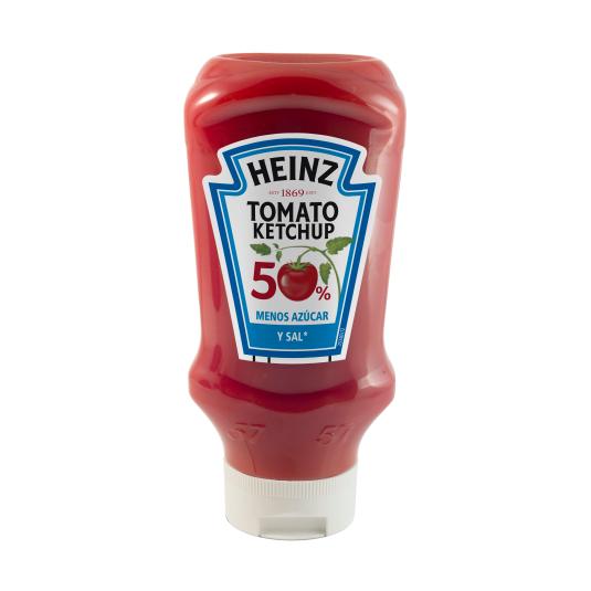 Ketchup 50% Menos de Azucar 550g