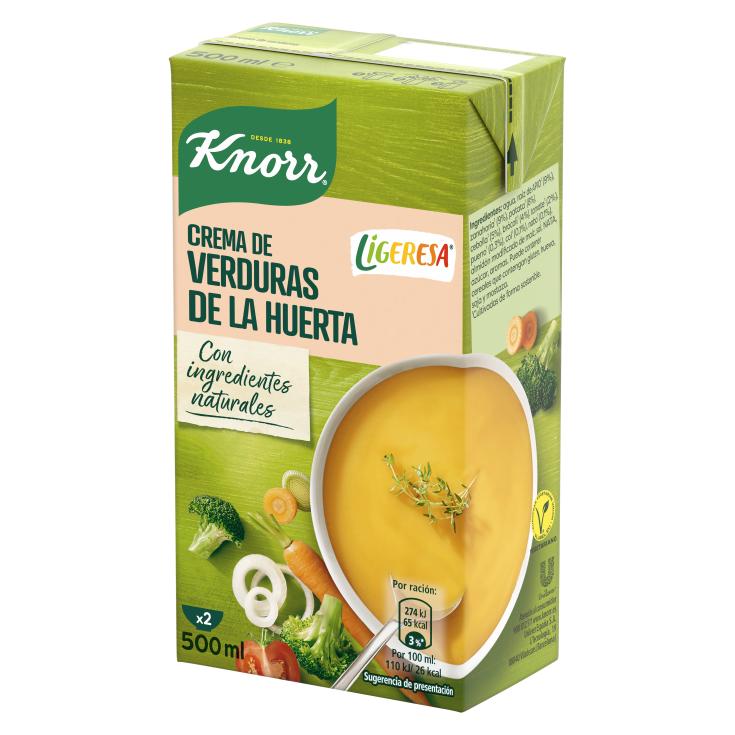 Crema de Verduras de la Huerta Ligeresa 500ml