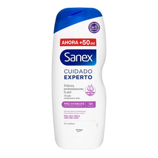 Gel de ducha cuidado experto pro hydrate - Sanex - 600ml