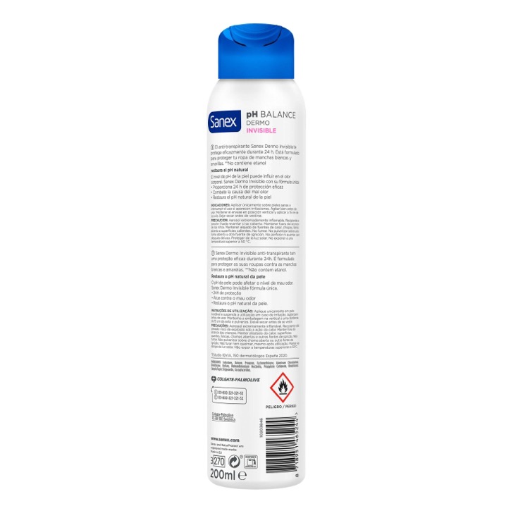 Desodorante Spray Invisible Dermo 200ml