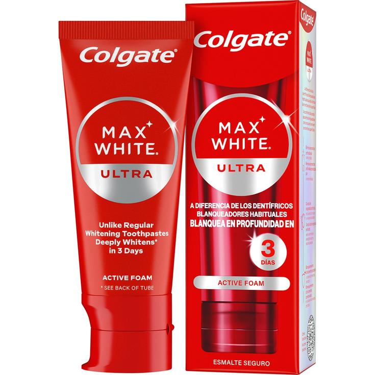 Pasta de dientes blanqueadora Ultra Active Foam tubo 50 ml 