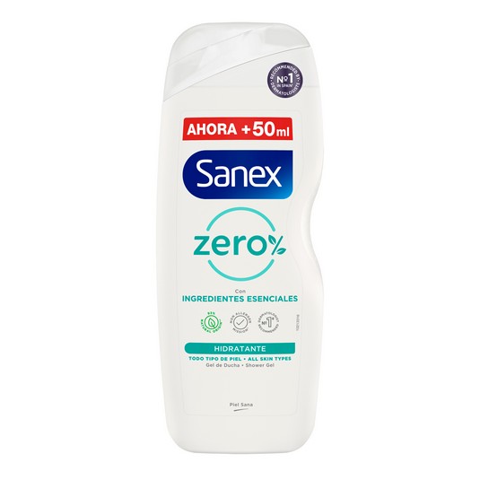 Gel de ducha Zero hidratante - Sanex - 600ml