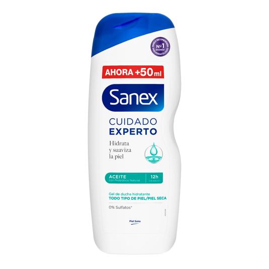Gel de ducha cuidado experto aceite - Sanex - 600ml