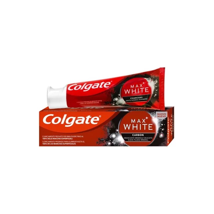 Dentífrico Max White Carbón 75 ml