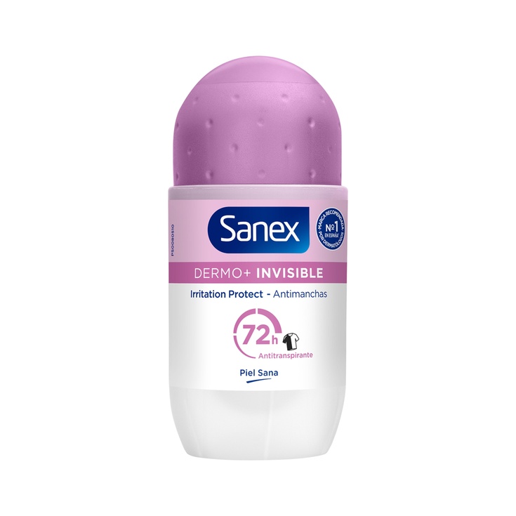 Desodorante roll-on Dermo + Invisible anti-manchas 72h